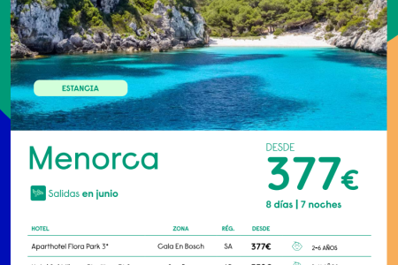Oferta Menorca
